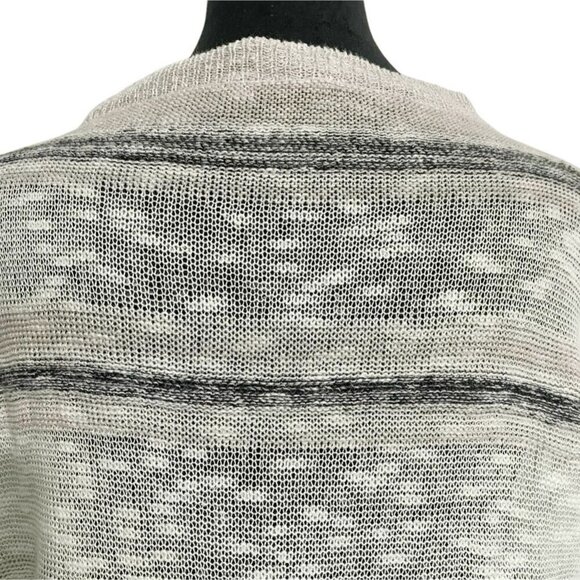 Eileen Fisher Size Small  Top Blouse Long Sleeve Linen Blend Pull Over - Picture 6 of 9